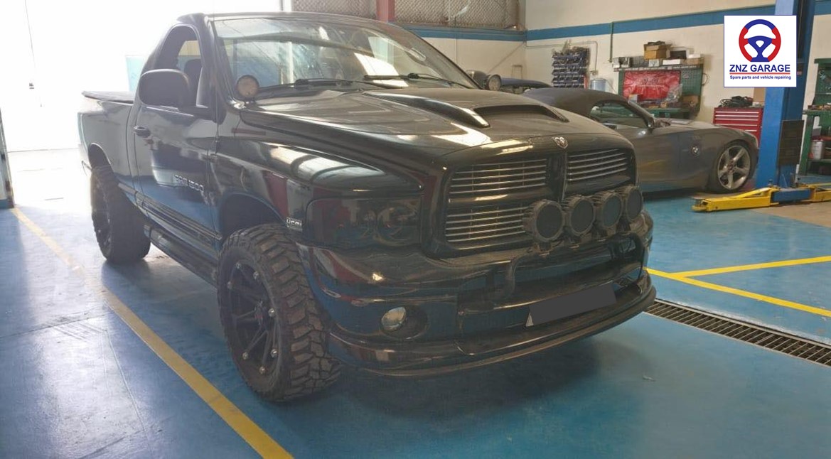 Dodge Ram at ZNZ Garage Al Quoz Dubai